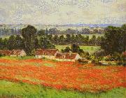 Claude Monet Field of Poppies Norge oil painting reproduction